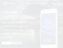 Tablet Screenshot of positivethinking.net